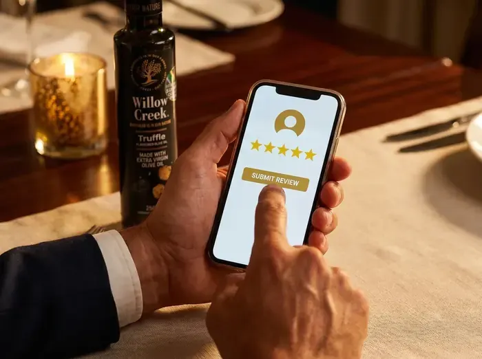 Premium olive oil for professional chefs and hospitality